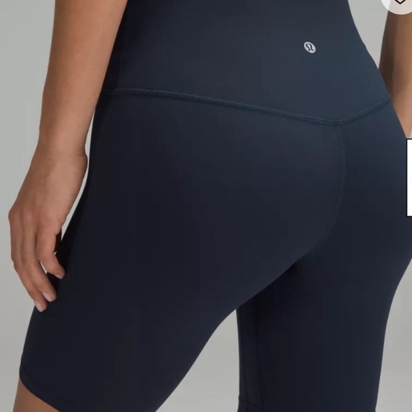 Lululemon Align High-Rise Short 8" *NWOT 6/True Navy - Picture 3 of 6